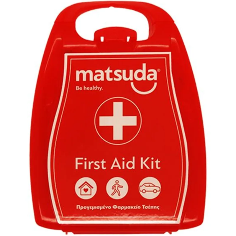Matsuda Pocket First Aid Kit Φαρμακείο Τσέπης Προγεμισμένο 22 Τεμάχια