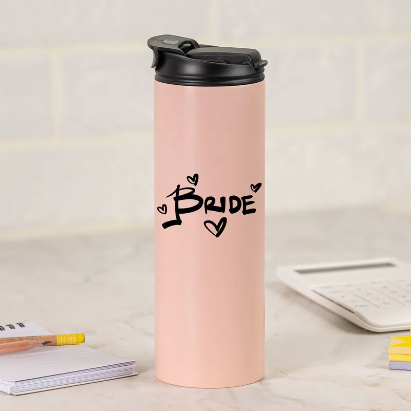 Bride - Sports Gym Θερμός 600 ml - Ροζ