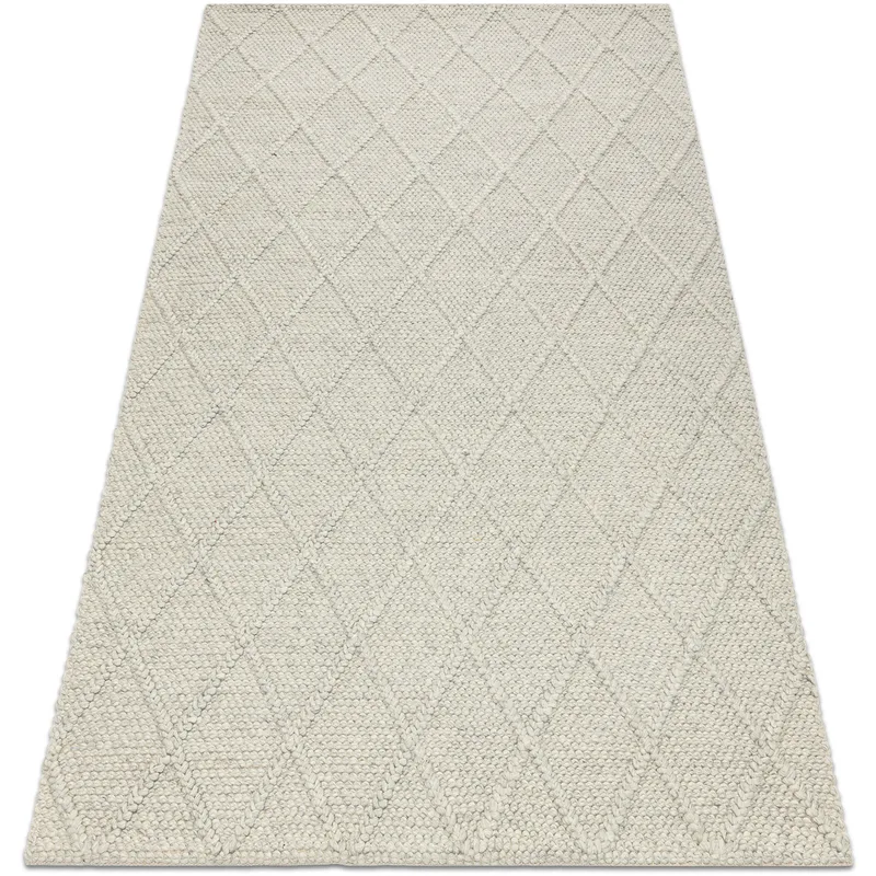 Χαλιά Rugsx Μάλλινο χαλί TAHAR 99001C μπεζ - Χ 90x150 cm