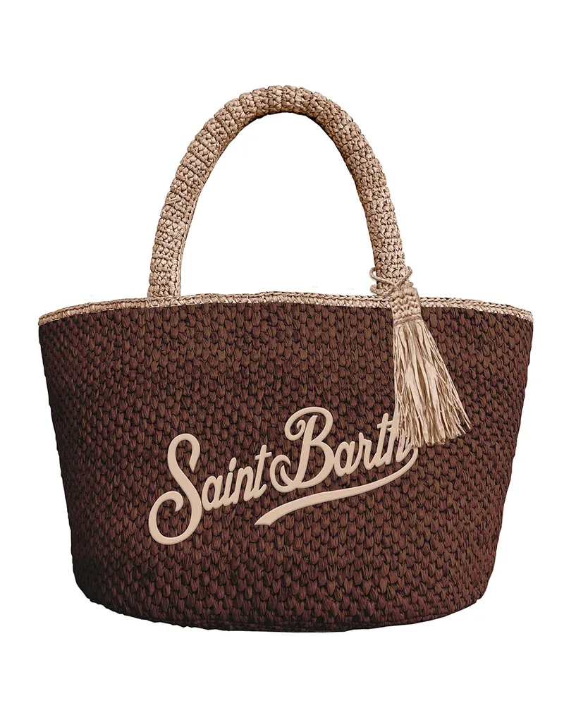 MC2 MARCY RAFFIA-RAFFIA SHOULDER BAG-1811 EMB MARR001-00220L-00220L Brown