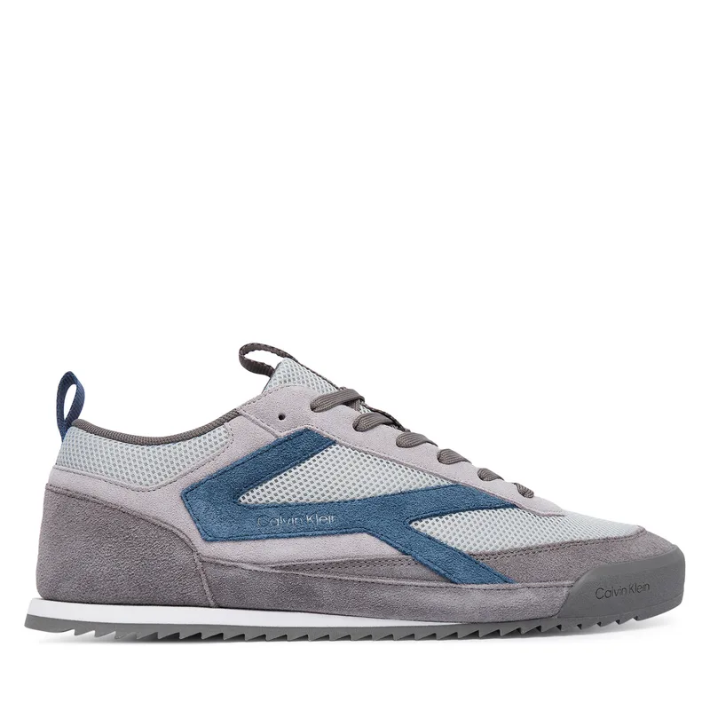 Αθλητικά Calvin Klein Low Pro Runner Mix Mat HM0HM02208 Γκρι