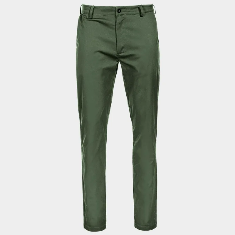 Αθλητικό-κομψό παντελόνι CHINO LIGHT DARK STENSO 02002470 Green