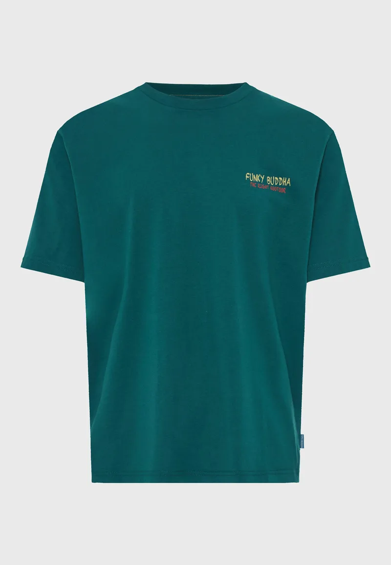 Ανδρικό t-shirt με τύπωμα στην πλάτη