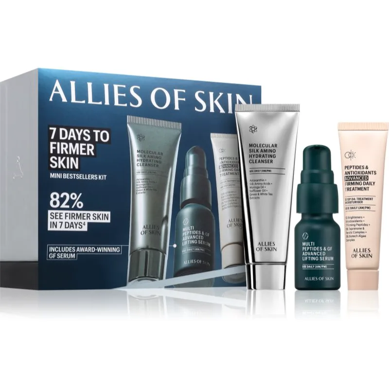 Allies of Skin 7 Days to Firmer Skin Kit φροντίδα για ενίσχυση επιδερμίδας πρόσωπου 1 τμχ