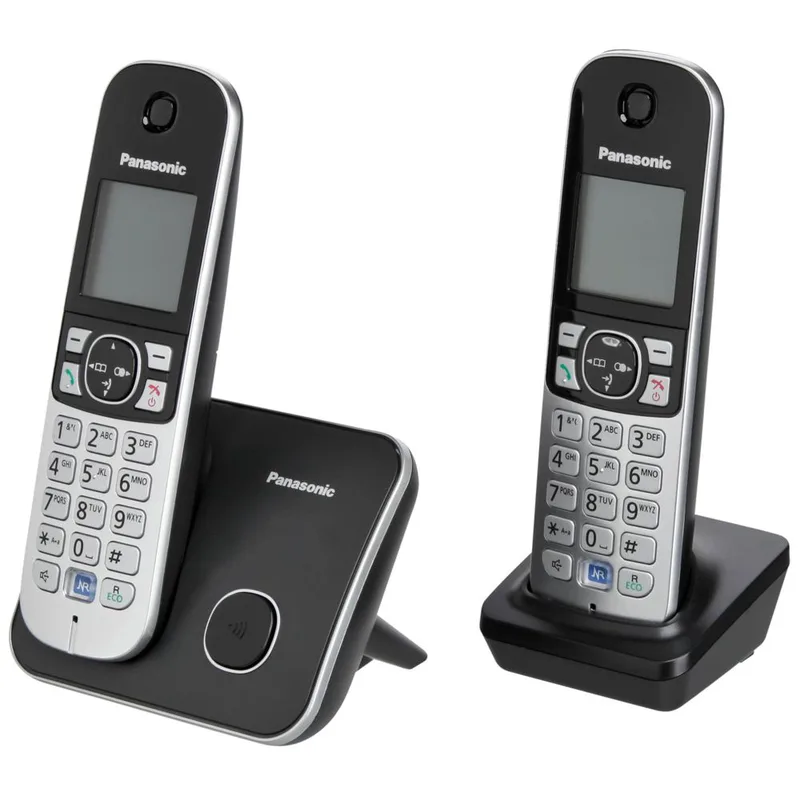 Panasonic KX-TG6812GB Μαύρο Ασύρματο Τηλέφωνο