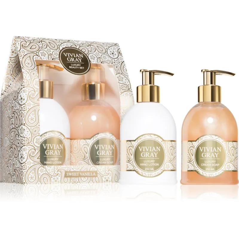 Vivian Gray Romance Vanilla & Patchouli σετ δώρου για τα χέρια