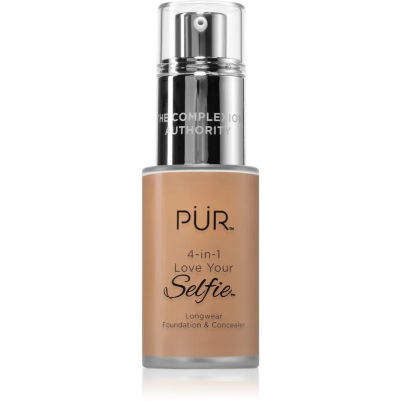 PÜR Cosmetics 4-in-1 Love Your Selfie μεικ απ και διορθωτής 2 σε 1 απόχρωση MG7 30 ml