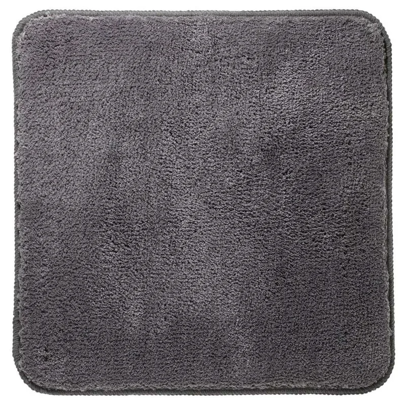 Ταπέτο Μπάνιου Αντιολισθητικό Polyester 60x60εκ. Angora Grey Sealskin 293996814 (Ύφασμα: Polyester, Χρώμα: Γκρι) - sealskin - sl-293996814