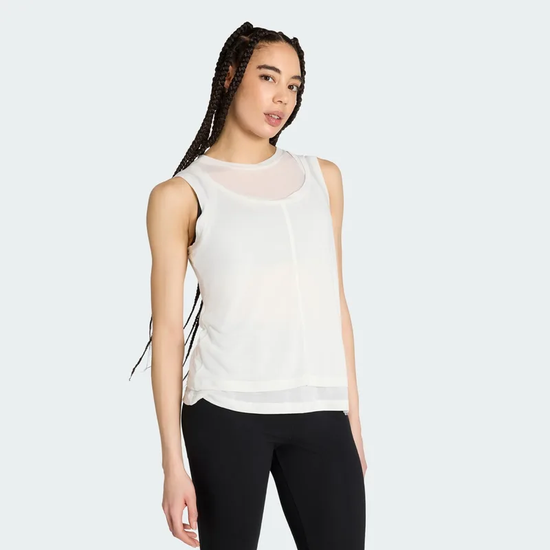 adidas sportswear W Soft Lux Sheer Tank Top (9000279908_11977)