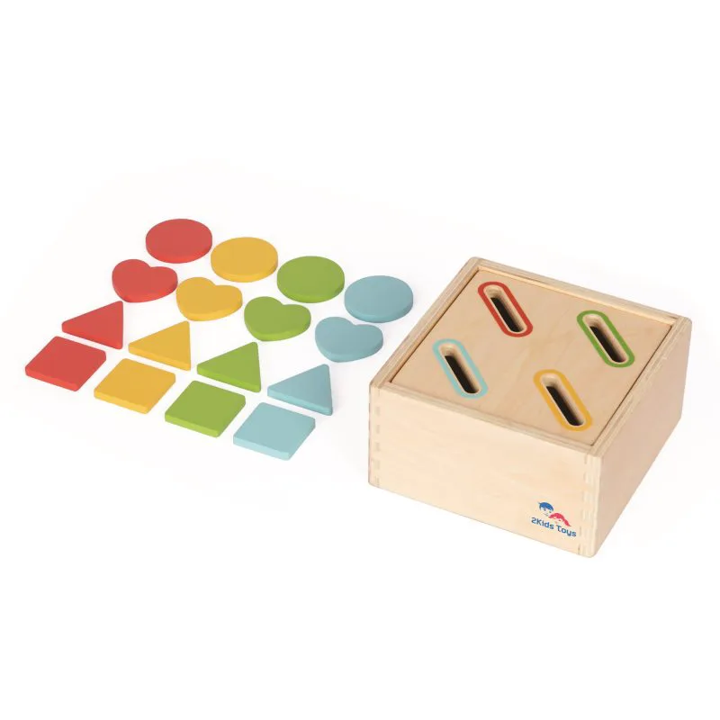 2Kids Toys Sorting Shapes and Colors παιχνίδι δραστηριοτήτων 12m+ 1 τμχ
