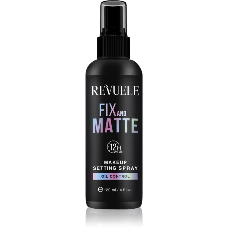 Revuele Makeup Setting Spray Fix And Matte ματ σπρέι φιξαρίσματος για το μεικ απ 120 ml