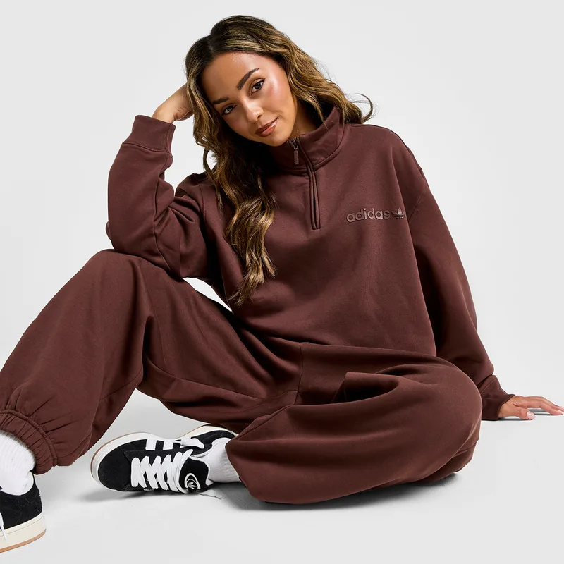 adidas Originals Essentials Linear Quarter-Zip Γυναικείο Φούτερ (9000236296_8944)