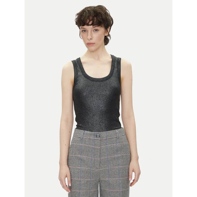 Pepe Jeans Τοπ Lacey PL505993 Μαύρο Slim Fit