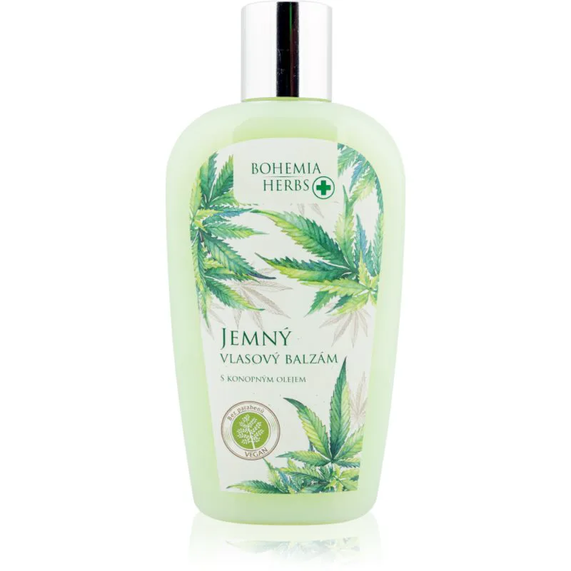 Bohemia Gifts & Cosmetics Bohemia Herbs Cannabis βάλσαμο για τα μαλλιά Με λάδι κάνναβης 250 ml