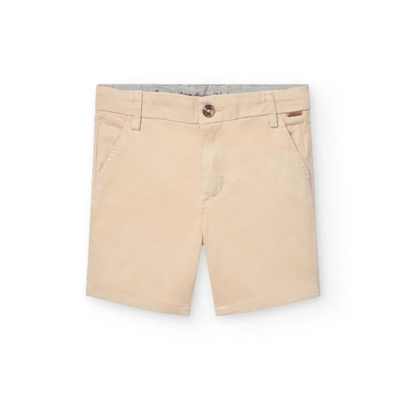 Βερμούδα ύφασμα αγόρι Boboli-731090-7399-Beige