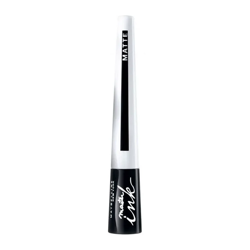 Maybelline Master Ink Black Eyeliner Matte Υγρό Eyeliner για Ματ Γραμμή 12gr