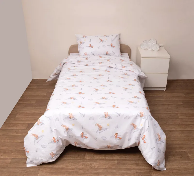 Σετ Παπλωματοθήκη Μονή 160x240 Χοκ