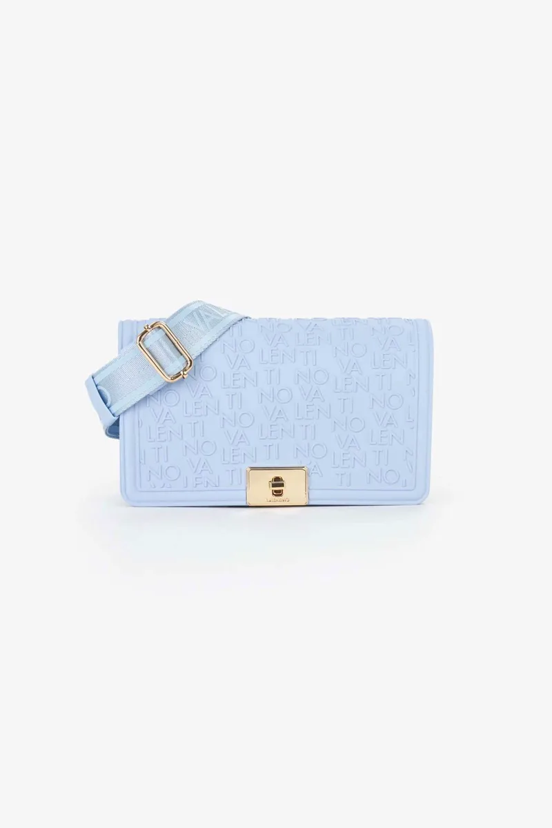 Valentino γυναικεία τσάντα crossbody "Jellies" - 74LVBSA0Q09LOG Μπλε Ανοιχτό