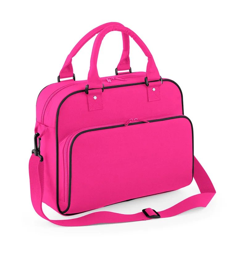 Αθλητική Τσάντα Junior Dance Bag BG145 BagBase 15L Ρετρό Style Fuchsia/Black