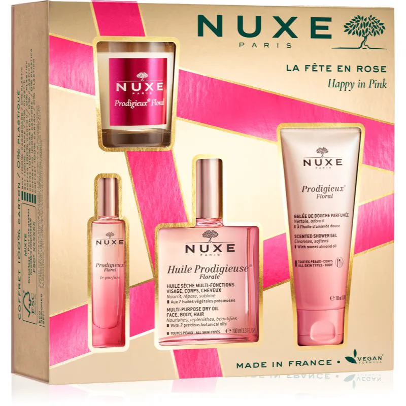 Nuxe Huile Prodigieuse Florale σετ δώρου Για πρόσωπο, σώμα και μαλλιά