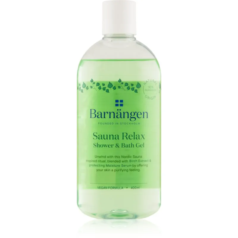 Barnängen Sauna Relax τζελ για ντους και μπάνιο 400 ml