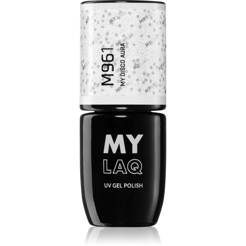 MYLAQ My Aura τζελ βερνίκι νυχιών απόχρωση My Disco Aura 5 ml