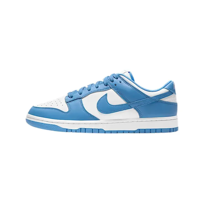 Xαμηλά Sneakers Nike Baskets Dunk Low Retro blanc / bleu