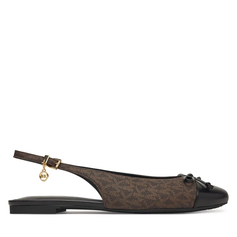 Μπαλαρίνες MICHAEL Michael Kors Piper Sling 40S6PIFP1B Καφέ