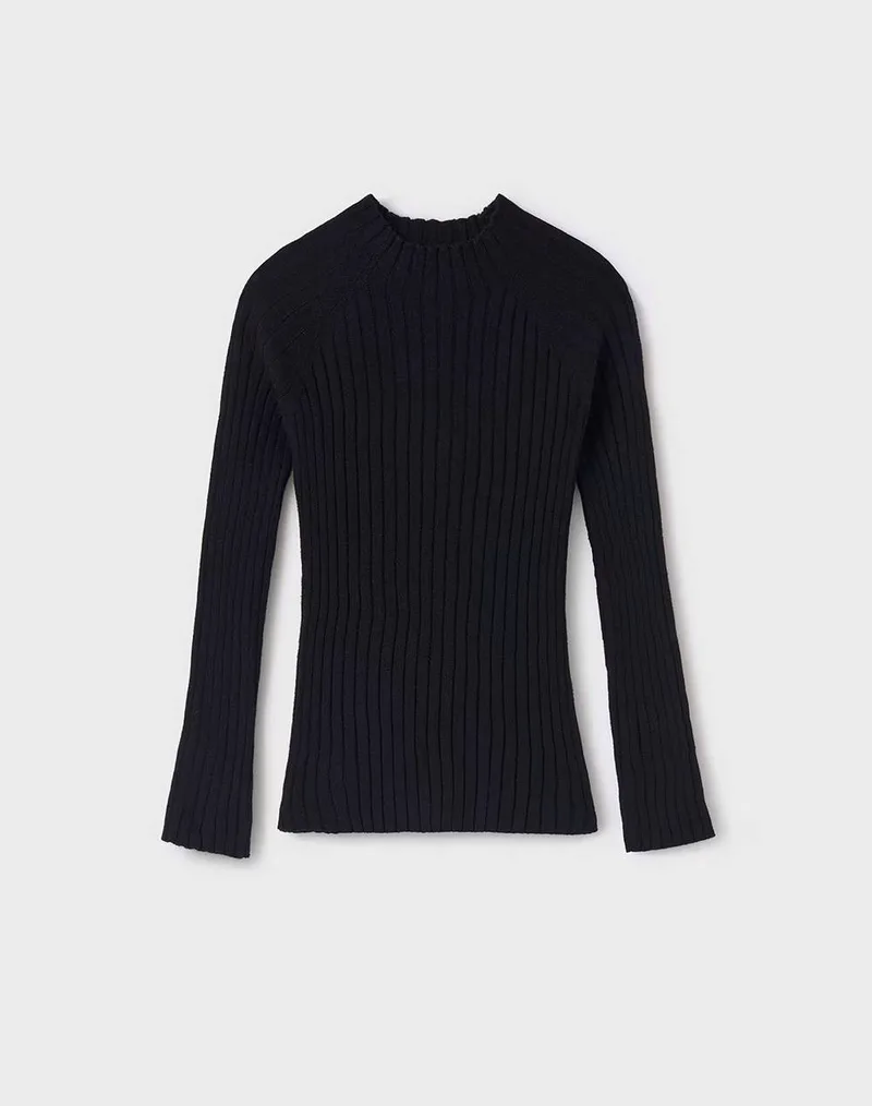 MAYORAL Ημιζιβαγκο πλεκτο 07001-56 Black