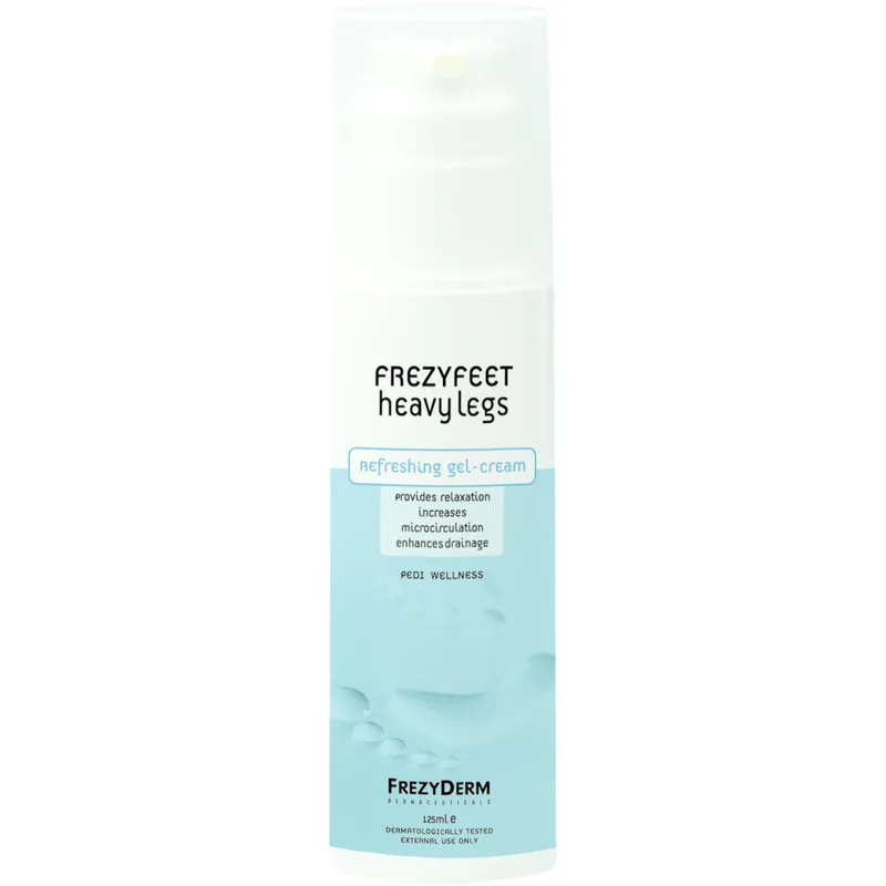Frezyderm Frezyfeet Heavy Legs Cream - Gel για Βαριά & Κουρασμένα Πόδια 125ml