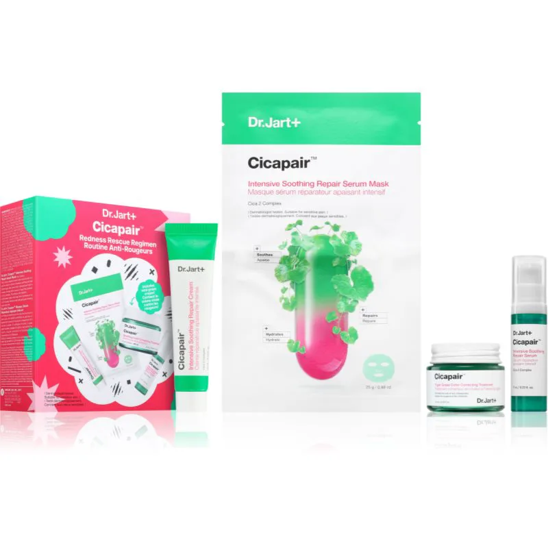 Dr. Jart+ Cicapair™ Redness Rescue Regimen επωφελής συσκευασία για ευαίσθητη επιδερμίδα