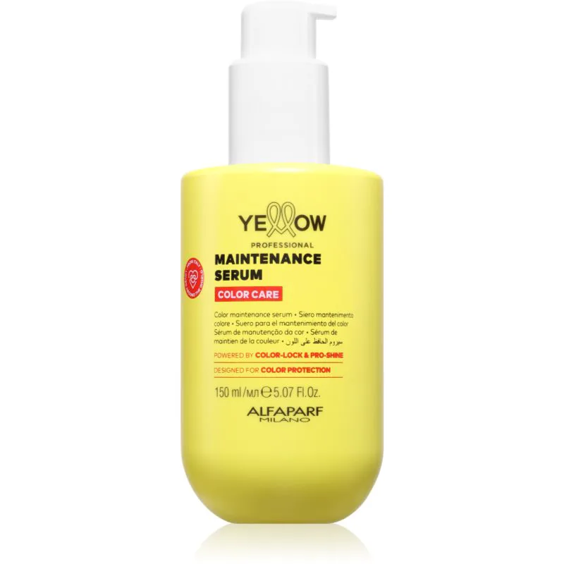 Yellow Professional Color Care Mainteance Serum ορός χωρίς ξέβγαλμα για βαμμένα μαλλιά 150 ml