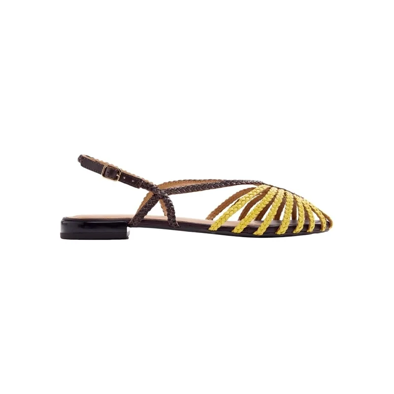 Σανδάλια χωρίς τακούνι Gioseppo Masalani Sandals - Yellow