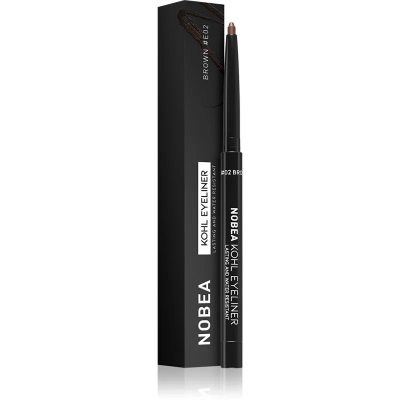 NOBEA Day-to-Day Kohl Eyeliner αυτόματο μολύβι για τα μάτια 02 brown 0.3 γρ