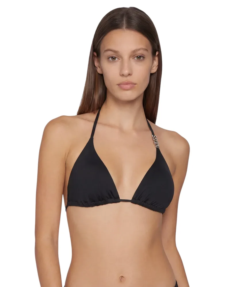 Guess Γυναικείο Μαγιό Padding Triangle Bikini Top E6GJ30MC040-JBLK Μαύρο