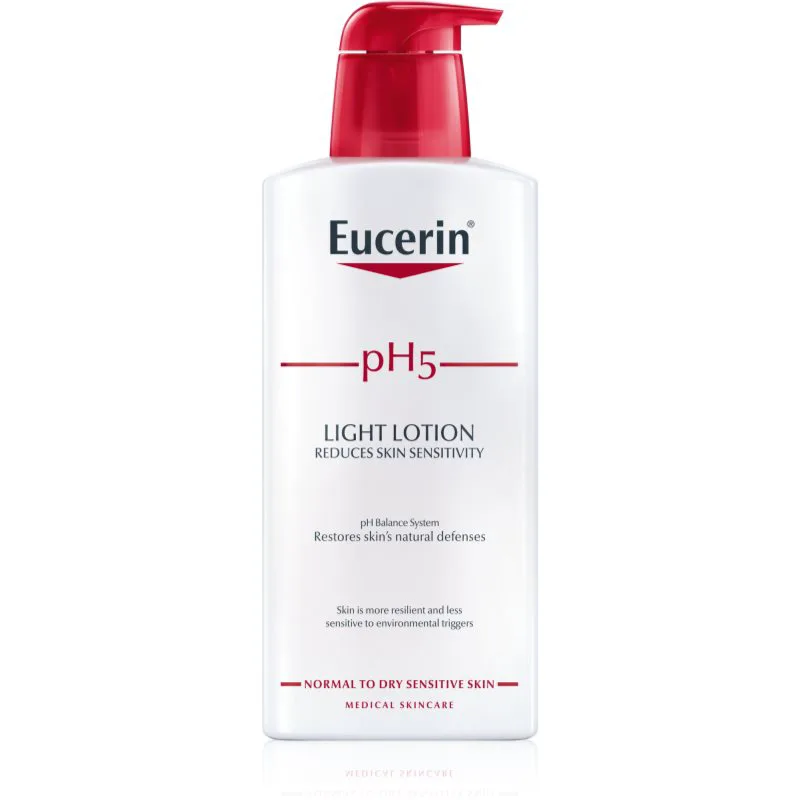 Eucerin pH5 Light Lotion ελαφριά λοσιόν σώματος για ξηρό και ευαίαισθητο δέρμα 400 ml