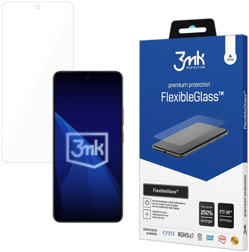 Hybrid Glass Realme 14 5G / 14T 5G 3MK Premium Flexible Glass Αντιχαρακτικό Υβριδικό Προστατευτικό Οθόνης 0.3mm (5903108659833)