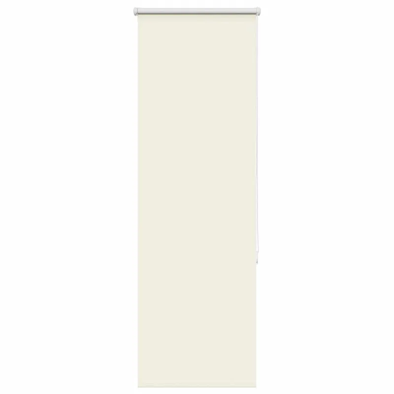 vidaXL Στόρι Ρόλερ Συσκότισης Υπόλευκο 45x130 εκ. Πλάτος Υφάσματος 40,7 εκ. Πολυεστέρας