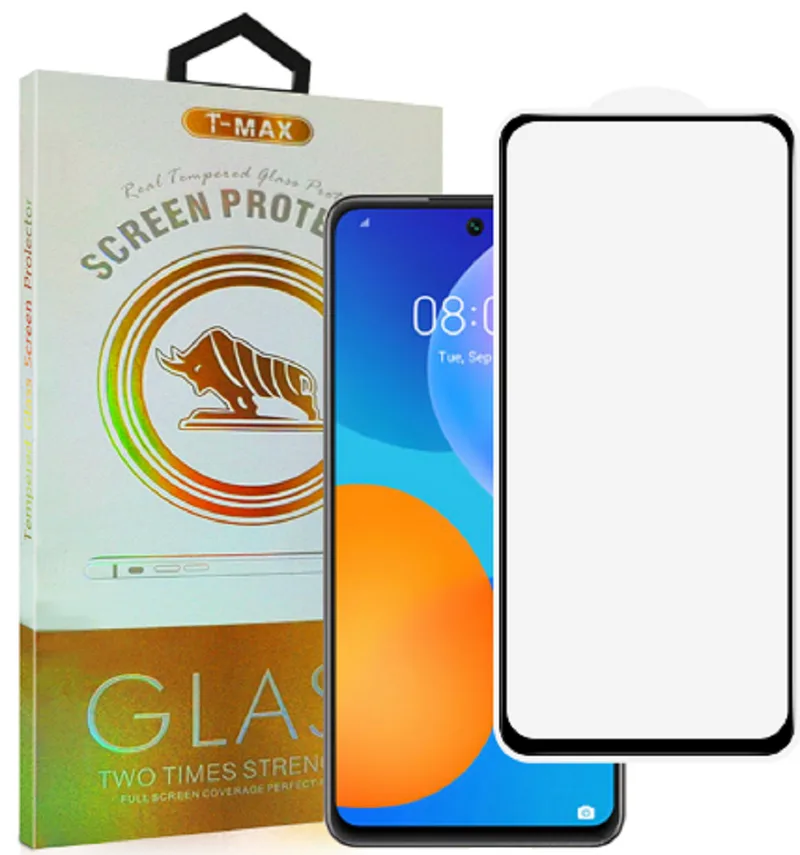 T-Max Premium 3D Tempered Glass Full Glue Fluid Despensing - Αντιχαρακτικό Γυαλί Οθόνης Huawei P Smart 2021 - Black (5206015065989)