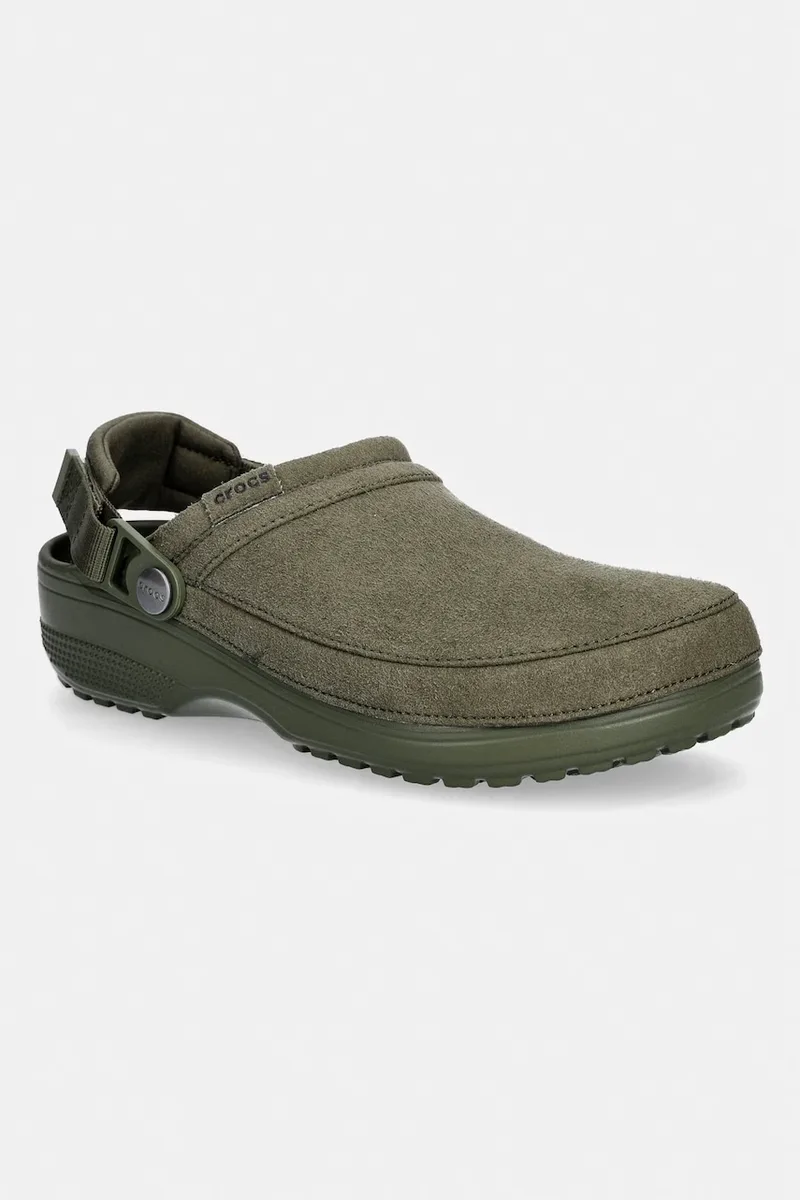 Crocs Σαγιονάρες Ανδρικές Classic Crafted Vegan Suede Cg