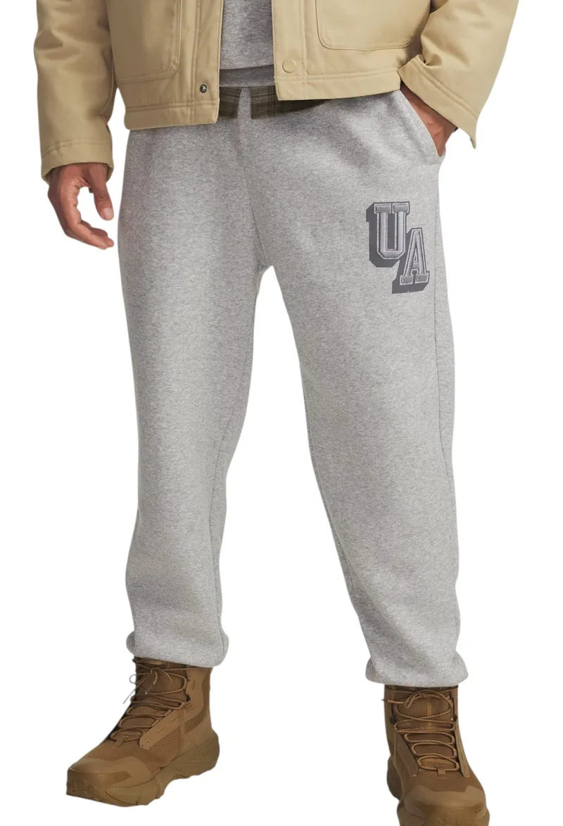 Παντελόνι Under Armour Icon Fleecec Graphic Jgr 6003934-011 Ανδρικό