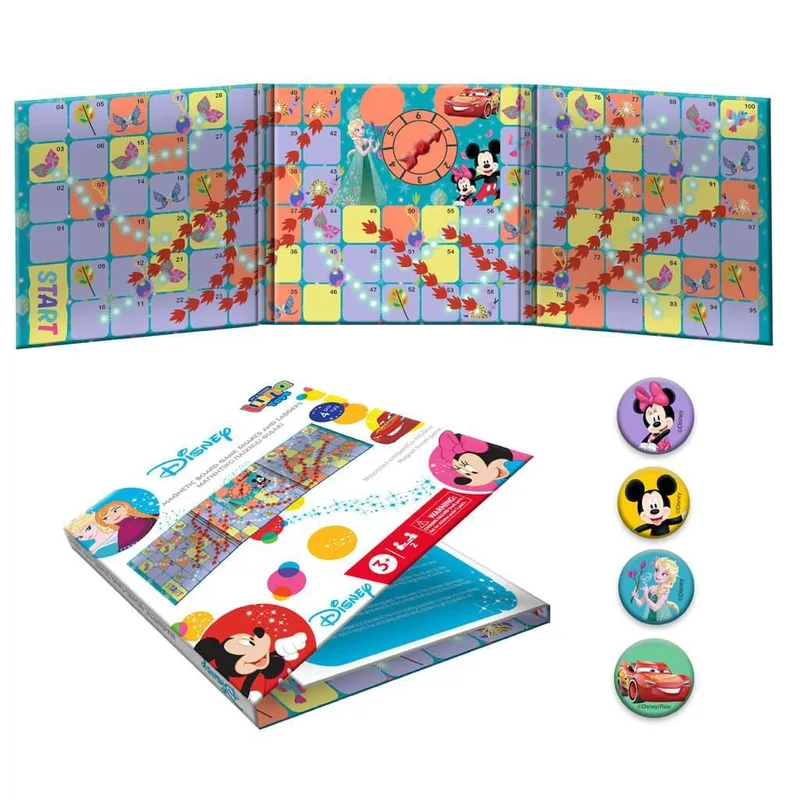 ΕΠΙΤΡΑΠΕΖΙΟ ΜΑΓΝΗΤΙΚΟ ΠΑΙXΝΙΔΙ ΦΙΔΑΚΙ DISNEY LUNA TOYS 17,5X17,5X20ΕΚ.