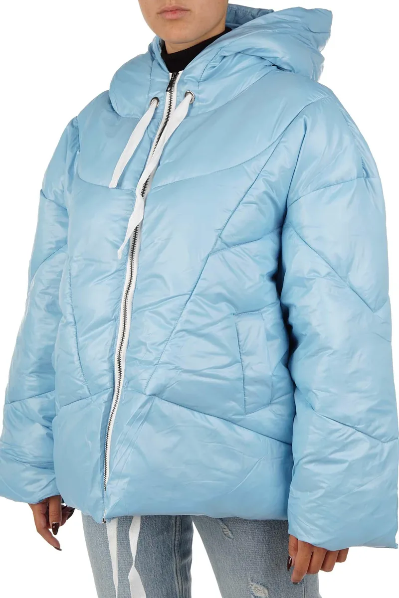Μπουφάν Kendal + Kylie Oversized Puffer KKW356111-LIGHT BLUE Γυναικείο