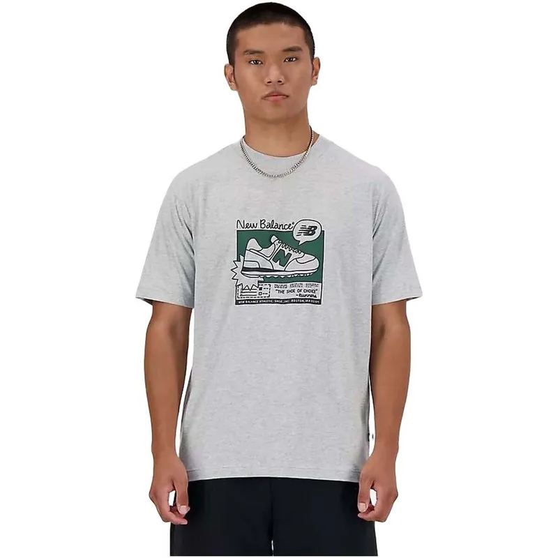 T-shirt με κοντά μανίκια New Balance MT41593AG
