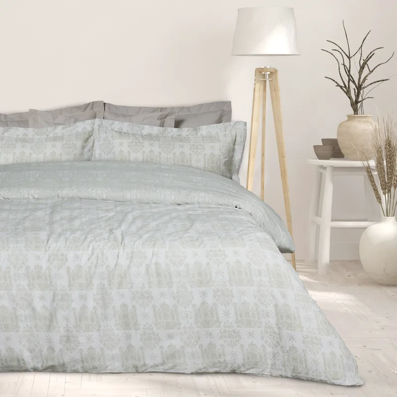 Σετ Σεντόνια King Size 4 Τεμαχίων Das Home 9673 Taupe- White 260x280