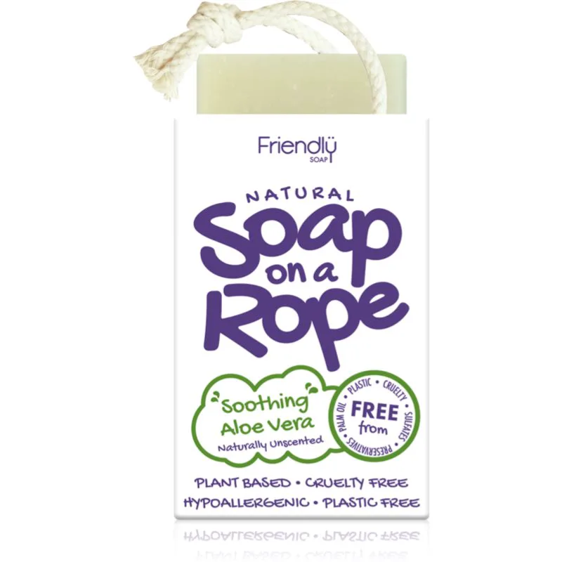 Friendly Soap Soap on a Rope Aloe Vera φυσικό σαπούνι σε κορδόνι 95 γρ