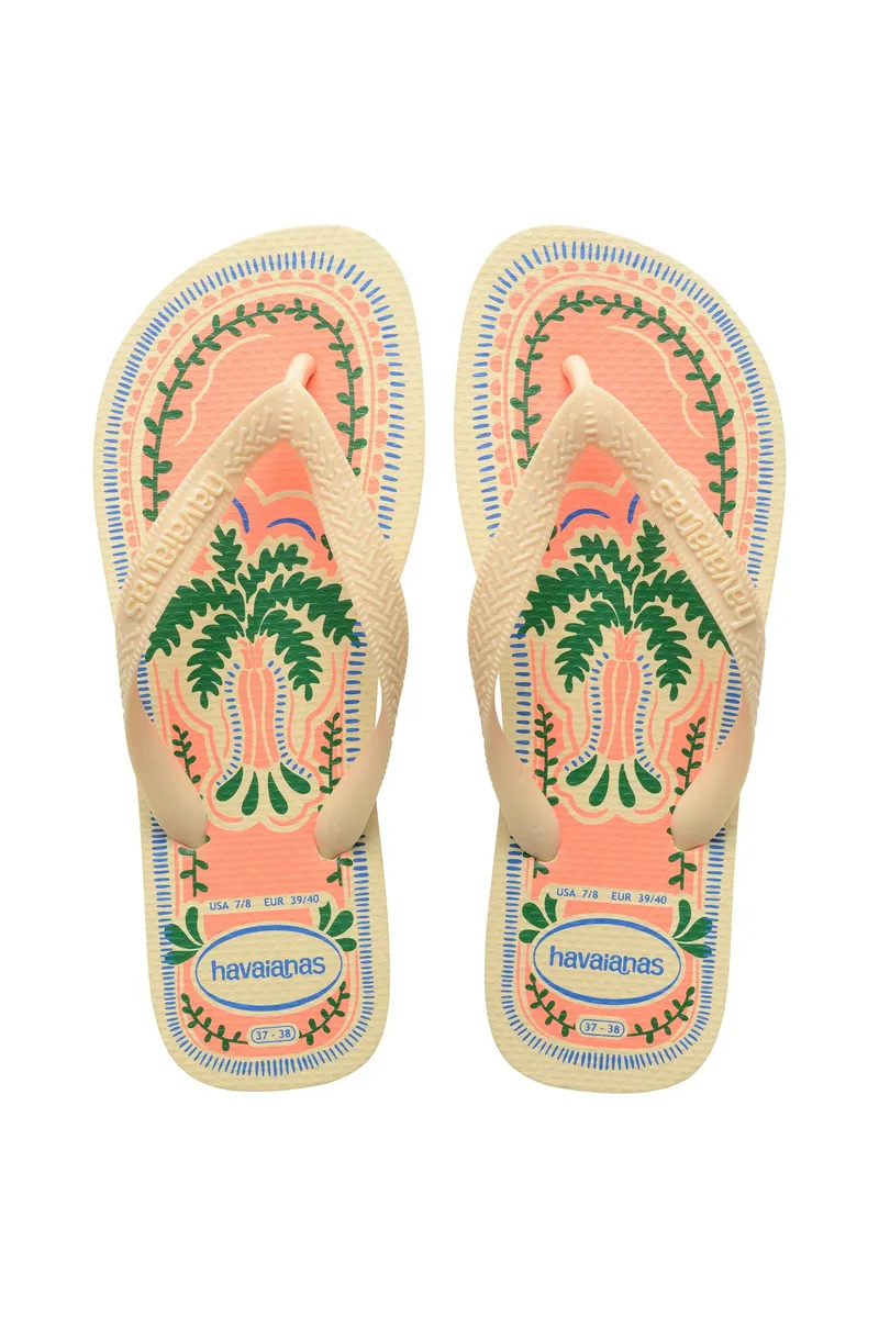 Havaianas γυναικείες σαγιονάρες "Top Summer Vibes" - 4150162 Κρέμ