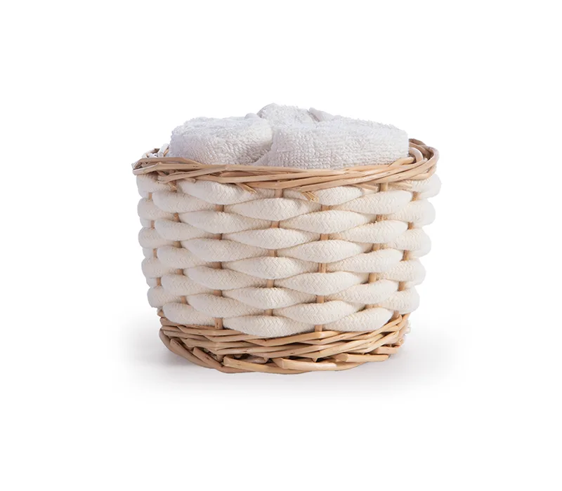 Καλαθάκι Mπάνιου (Σετ) Nef-Nef Homeware Borra Cream