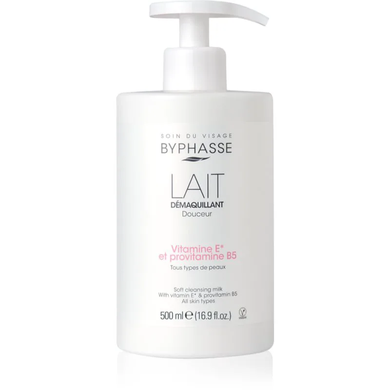 BYPHASSE Lait γαλάκτωμα ντεμακιγιάζ 500 ml