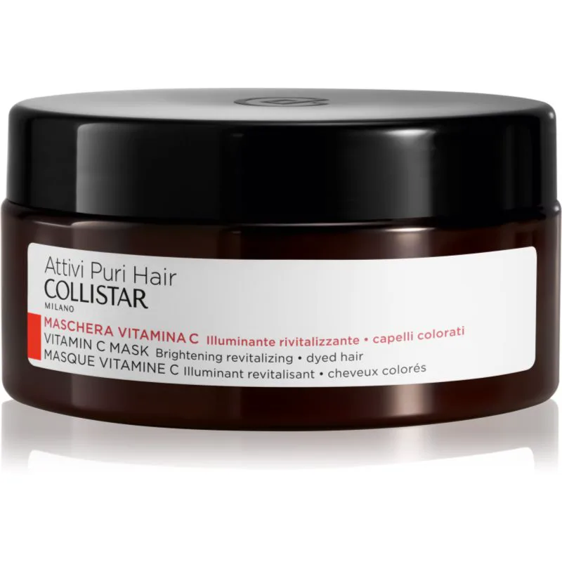 Collistar Hair Vitamin C Mask Brightening Revitalizing μάσκα μαλλιών με βιταμίνη C 200 ml